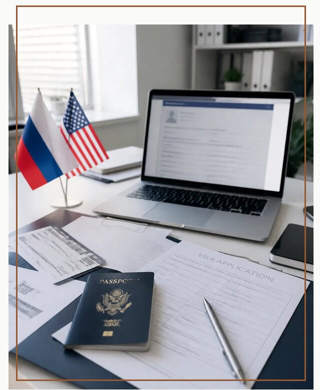 Оформление визы в США для туристов и бизнеса в Урае